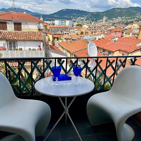 Cosy Penthouse Old Town Sea View Little Terraces Air Conditionned نيس المظهر الخارجي الصورة