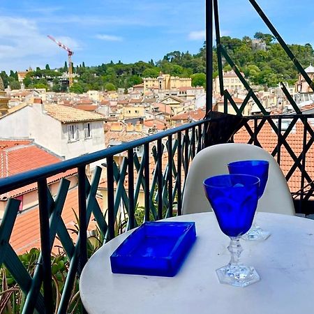 Cosy Penthouse Old Town Sea View Little Terraces Air Conditionned نيس المظهر الخارجي الصورة
