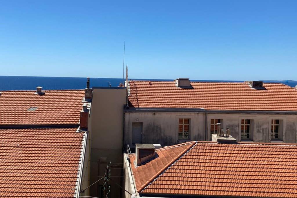Cosy Penthouse Old Town Sea View Little Terraces Air Conditionned نيس المظهر الخارجي الصورة