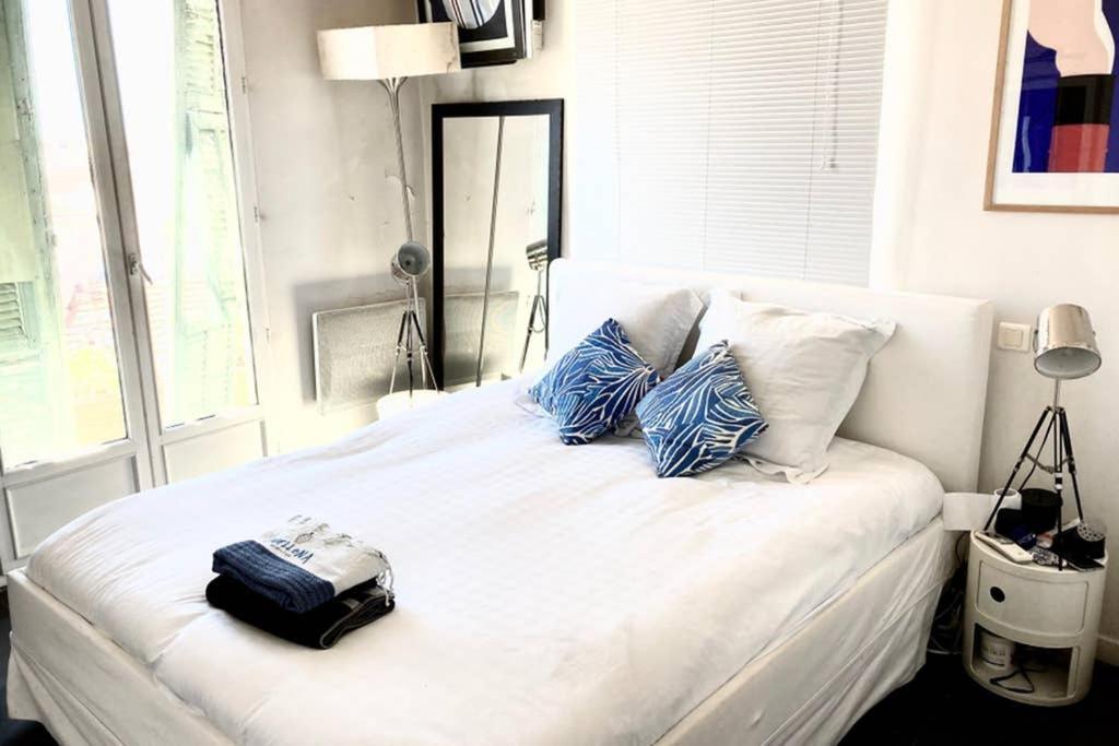 Cosy Penthouse Old Town Sea View Little Terraces Air Conditionned نيس المظهر الخارجي الصورة