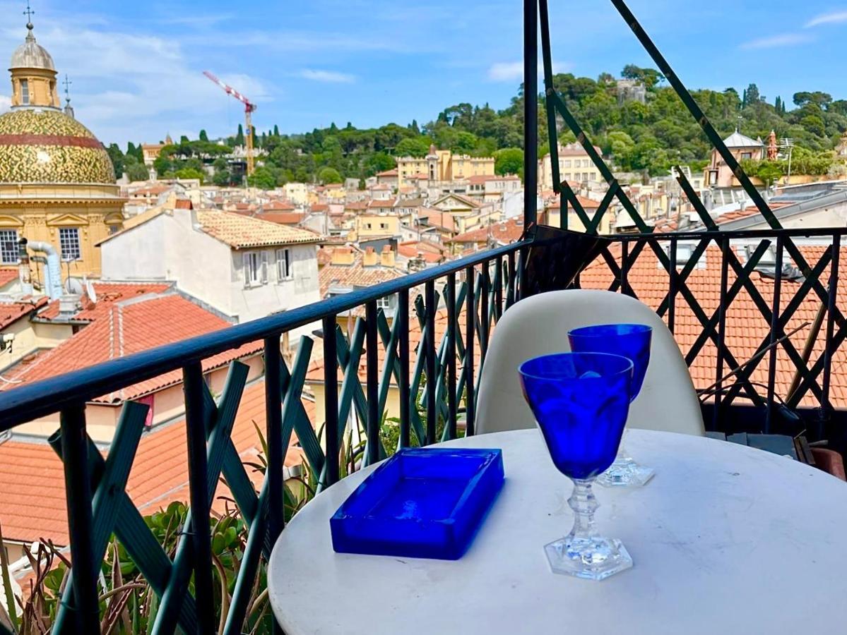 Cosy Penthouse Old Town Sea View Little Terraces Air Conditionned نيس المظهر الخارجي الصورة