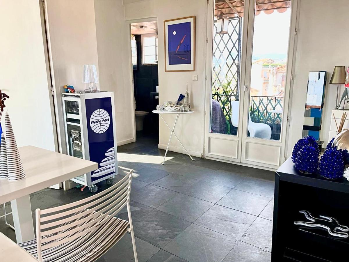 Cosy Penthouse Old Town Sea View Little Terraces Air Conditionned نيس المظهر الخارجي الصورة